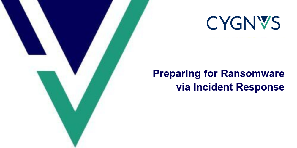 Preparing for Ransomware via Incident Response